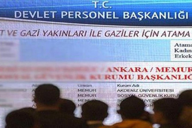 "Şehit ve gazi yakınları" için atama kurası çekilecek