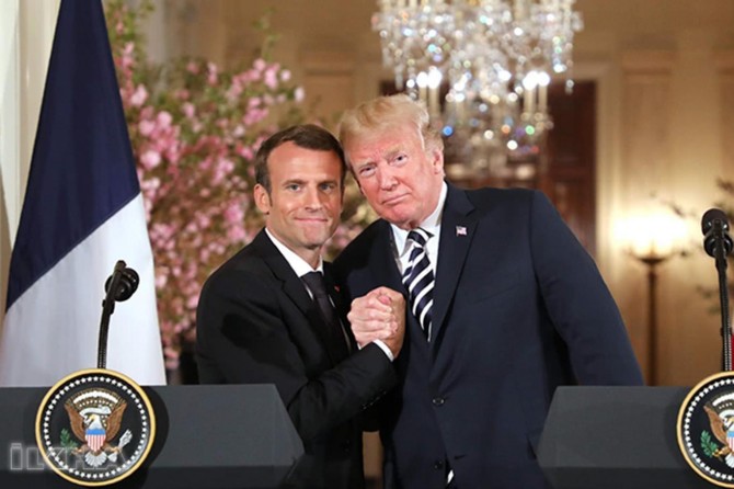 Trump may scrap Iran deal: Macron