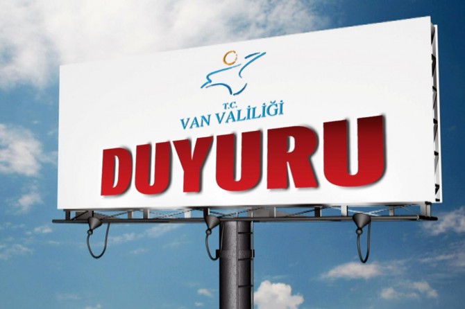 Van'da gösteri ve yürüyüşler yasaklandı