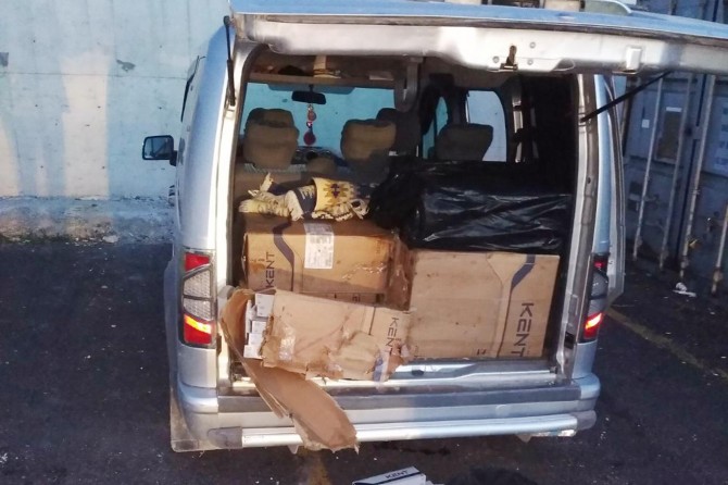 Van’da 5 bin paket kaçak sigara ele geçirildi