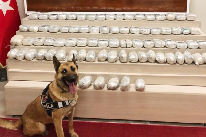 Van’da 41 kilo eroin ele geçirildi