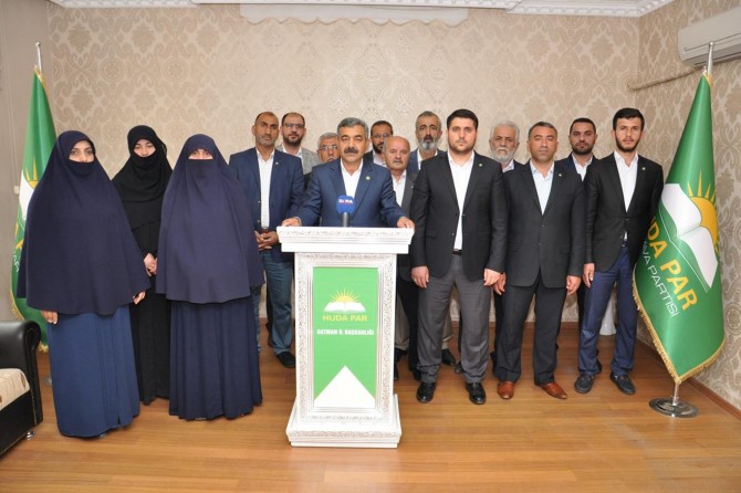 HÜDA PAR Batman İl Teşkilatı seçime hazır
