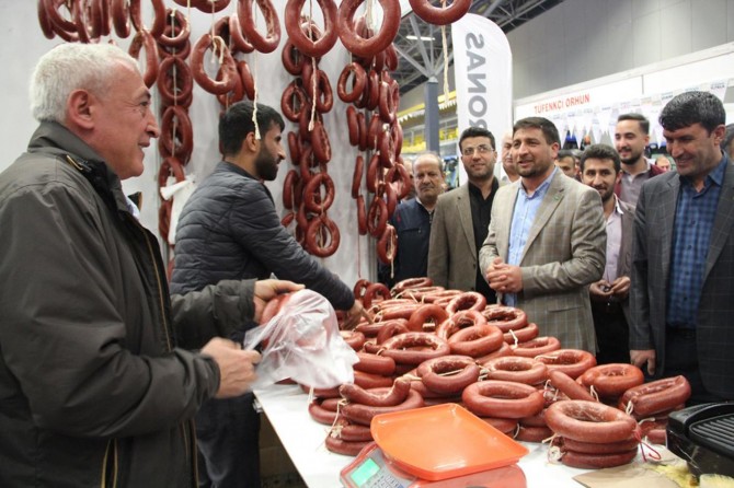 HÜDA PAR'dan Van tarım fuarına ziyaret