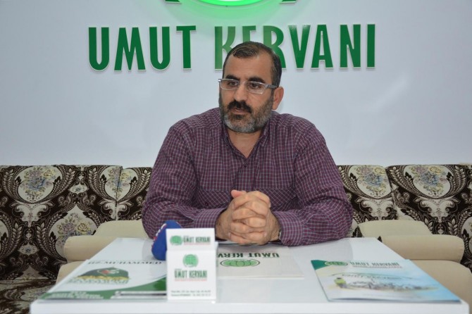 Umut Kervanı Diyarbakır'da yardım kampanyası başlattı