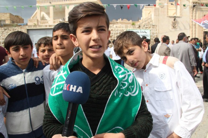 Peygamber sevdalısı çocuklar mevlit etkinliğine renk kattı