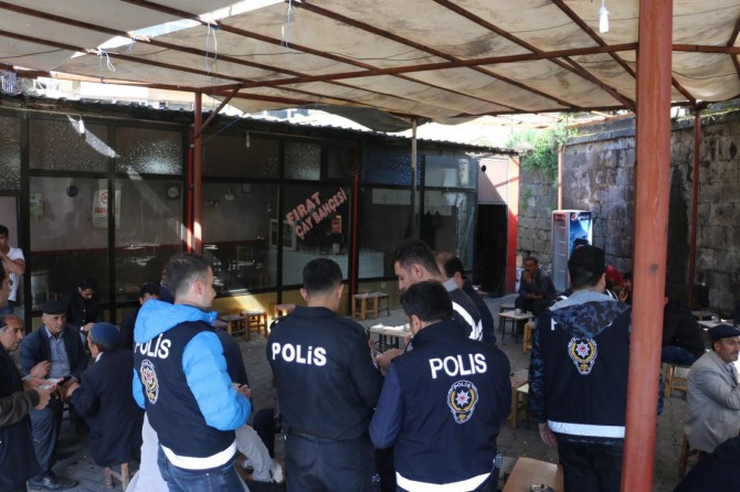 Bitlis’te asayiş uygulaması: 5 gözaltı