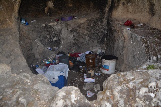 The historic fortress turned into the venue for pot smoker and alcoholics