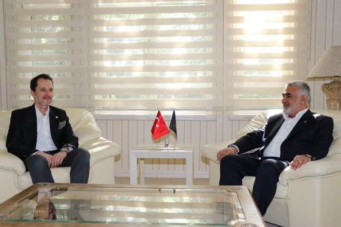 HÜDA PAR’dan Erbakan Vakfı'na ziyaret