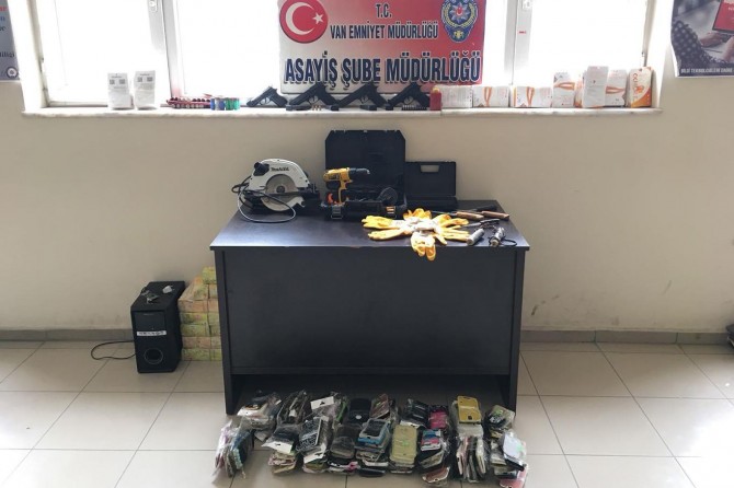 22 hırsızlık olayına karışan 7 kişi yakalandı