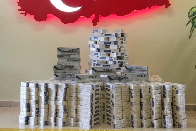 Van’da kaçak sigara ele geçirildi
