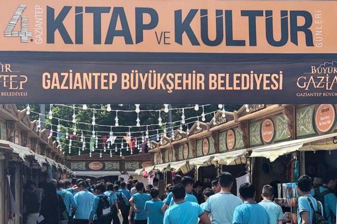 Gaziantep kitap fuarını 125 bin kişi ziyaret etti