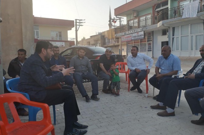 HÜDA PAR milletvekili aday adayı Kılınç’tan köy ziyaretleri