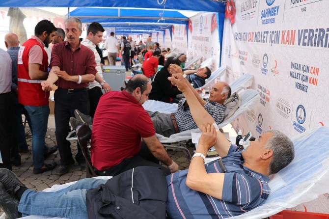 Gaziantep’te kan bağışı kampanyası başlatıldı