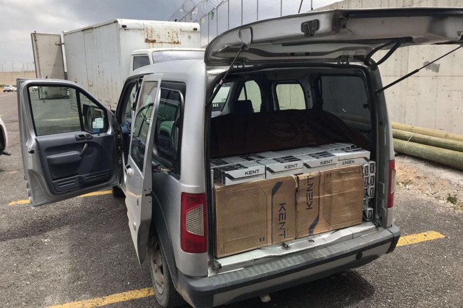 Gümrük kaçağı sigaralara el konuldu