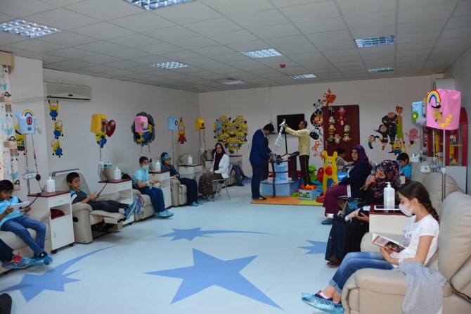 Çocuk Kemoterapi Ünitesi hizmete açıldı