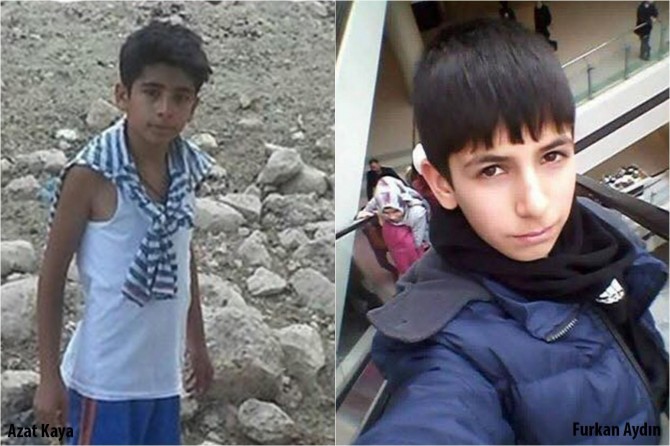 "Okula gidiyoruz" dediler bir daha geri dönmediler