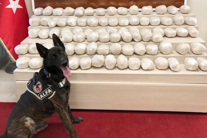 85 kilo eroin ele geçirildi