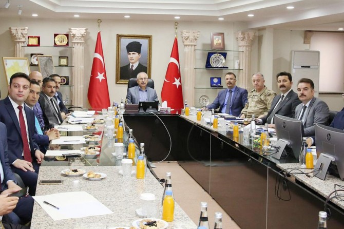 Mardin’de seçim güvenliği toplantısı