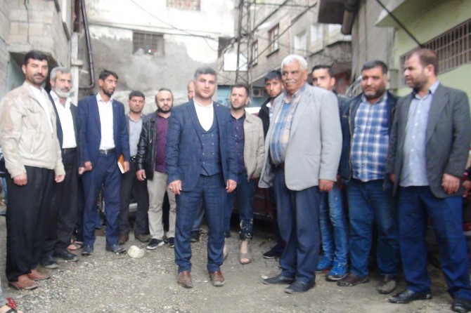 HÜDA PAR heyeti sel bölgesinde incelemelerde bulundu