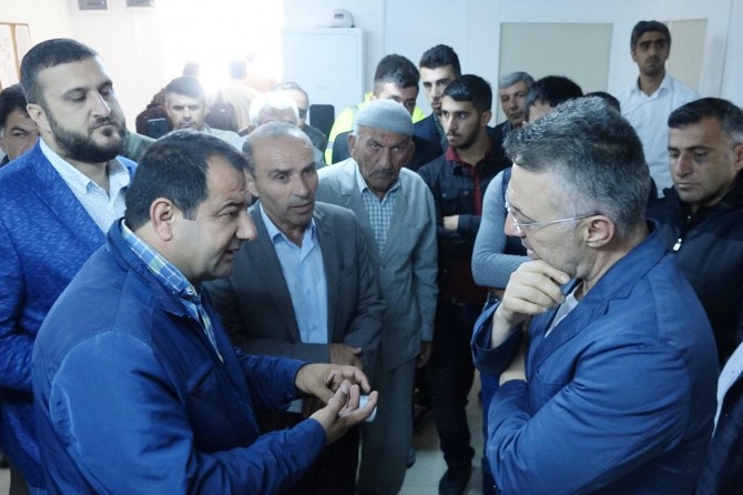 Baraj mağduru köylüler DSİ Genel Müdürü ile görüştüler