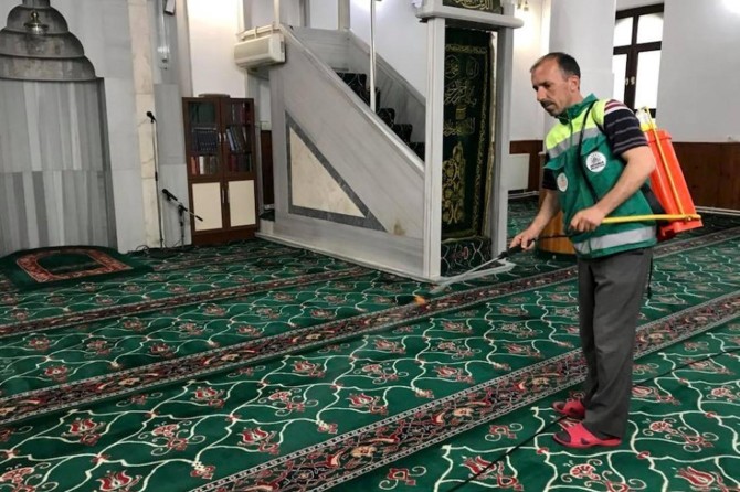 Adıyaman’da camiler Ramazan’a hazırlanıyor