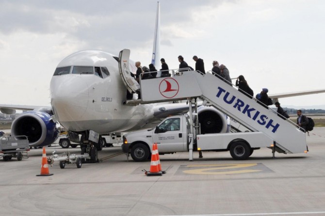 Batman’da bir ayda 59 bin kişi uçtu