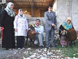 Kuran Kursu Öğrencileri Yoksul Arkadaşlarına Kurbanlık Koç Hediye Etti