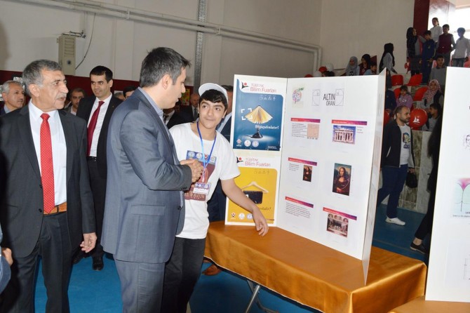 YBO'dan TÜBİTAK bilim fuarı sergisi