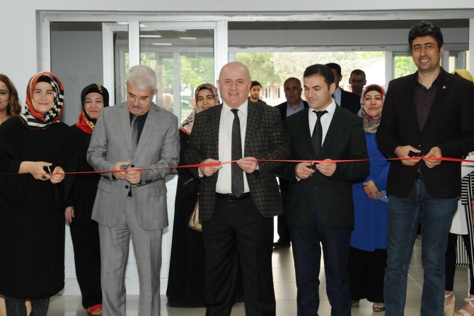 MYO yılsonu sergisi açıldı