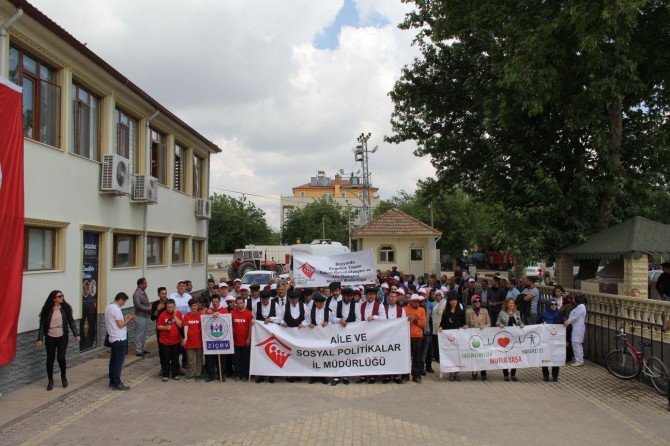 Elazığ’da engelliler için bisiklet turu düzenlendi