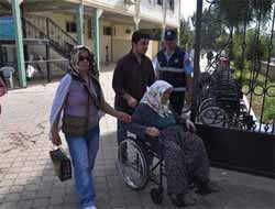 Mezarlık Ziyaretçilerine Tekerlekli Sandalye Hizmeti