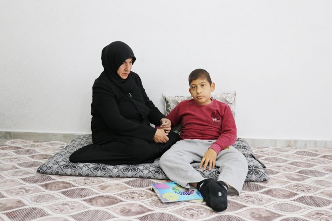 ​Engelli annesinin tevekkülü imrendiriyor