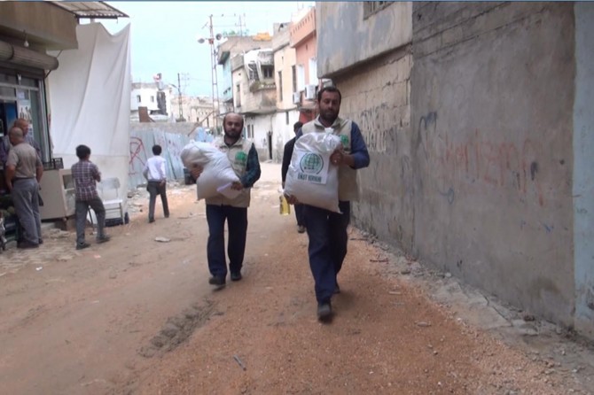 Karwana Umûdê alîkarîya mexdûrên lehîyê kir