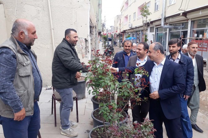 HÜDA PAR aday adayı Açılan’dan esnaf ziyareti