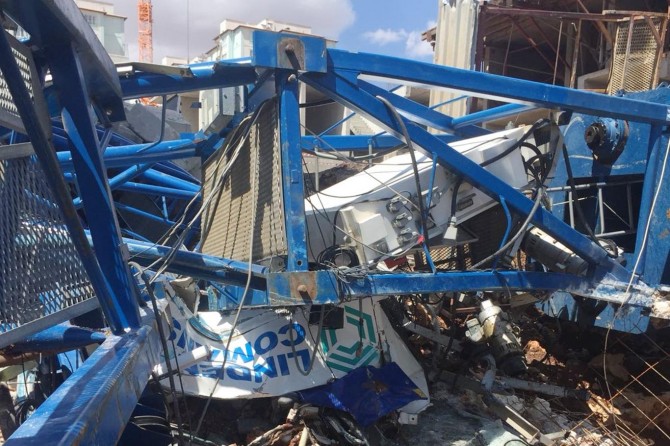 Vincin altında kalan operatör hayatını kaybetti