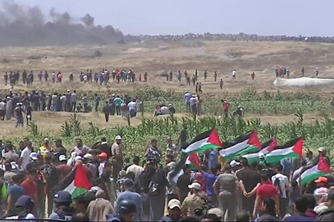 Occupying zionists commit massacre in Palestine