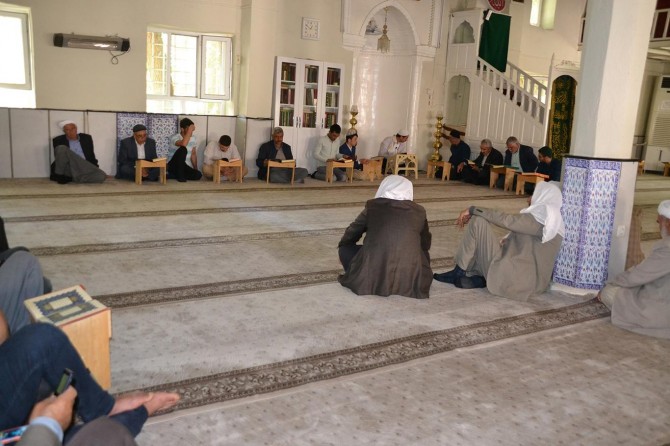 Viranşehir'de ilk mukabele yapıldı