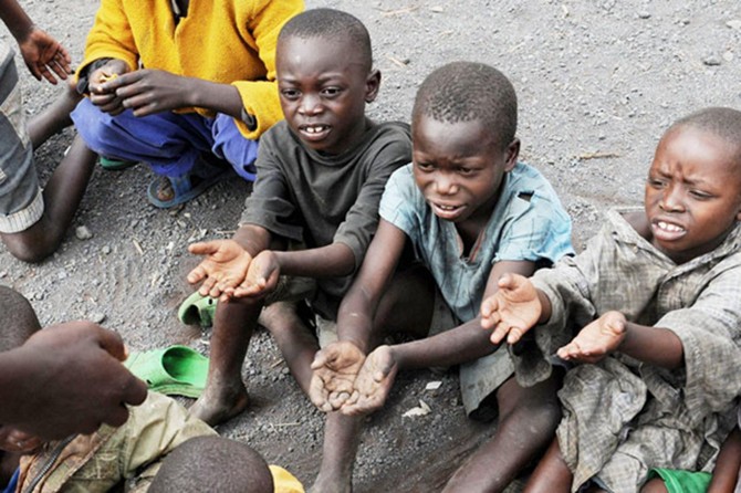 Dibe ku li Kongoyê 400 hezar zarok ji birçîna bimirin