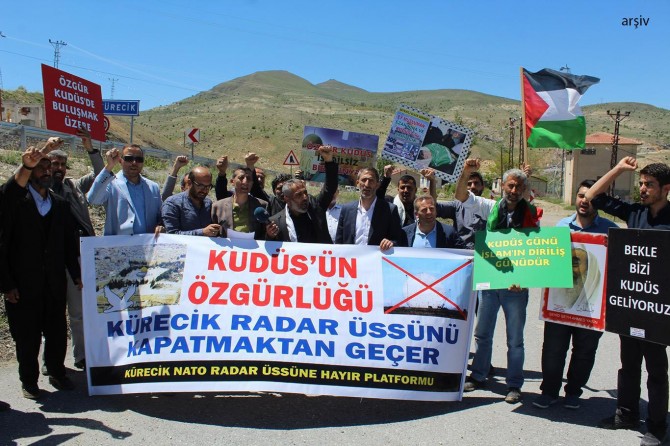 Kudüs için düzenlenmek istenen basın açıklamasına 7'nci ret