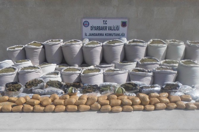 ​Diyarbakır’da yaklaşık 3 milyon insanı zehirleyecek uyuşturucu ele geçirildi