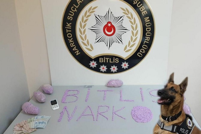 Binlerce uyuşturucu hap ele geçirildi