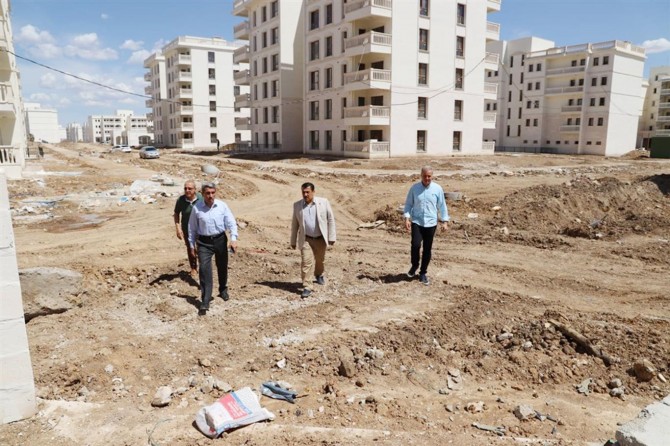 Mardin’deki okul inşaatlarına inceleme