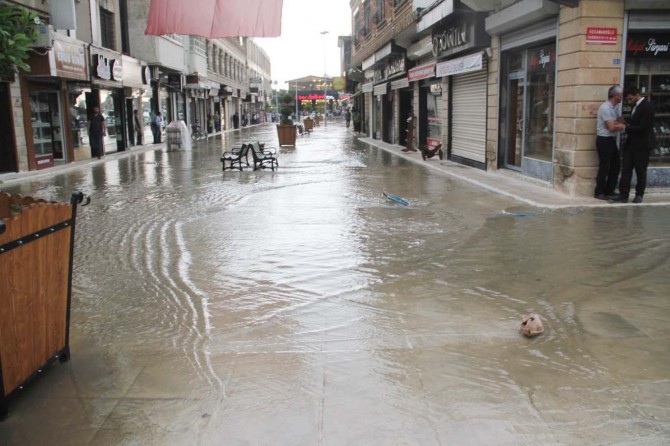 Esnaftan altyapı yetersizliği tepkisi