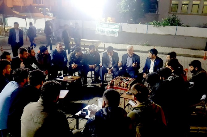 HÜDA PAR Bingöl milletvekili adaylarından esnaf ziyareti