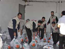 İslami STK'lar İstanbul'da 2 Bin 500 Aileye Kurban Eti Dağıttı