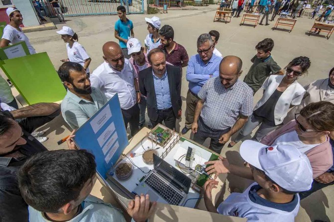 Mesleki ve teknik lisesinde TÜBİTAK bilim fuarı