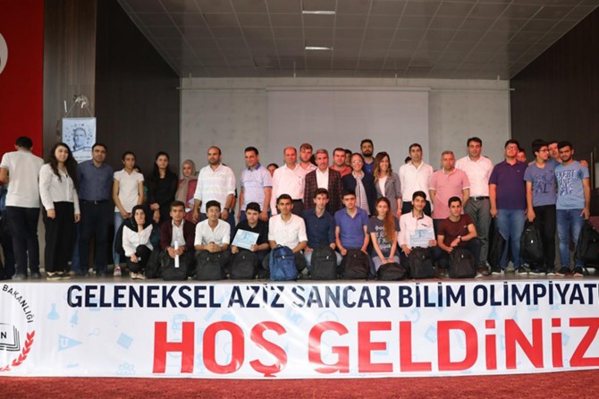 Mardin'de Aziz Sancar Bilim Olimpiyatları il finali yapıldı