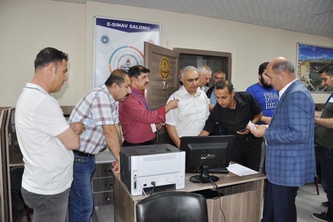 Batman’da ‘e-sınav’ salonu hizmet vermeye başladı