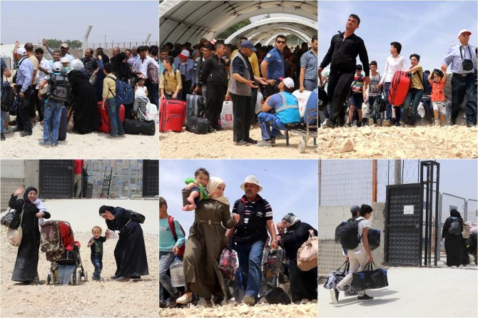 Gözü yaşlı ayrıldıkları ülkelerine sevinçle dönüyorlar