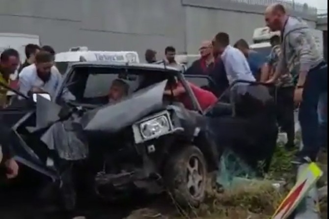 Arnavutköy’de kaza: 3 yaralı